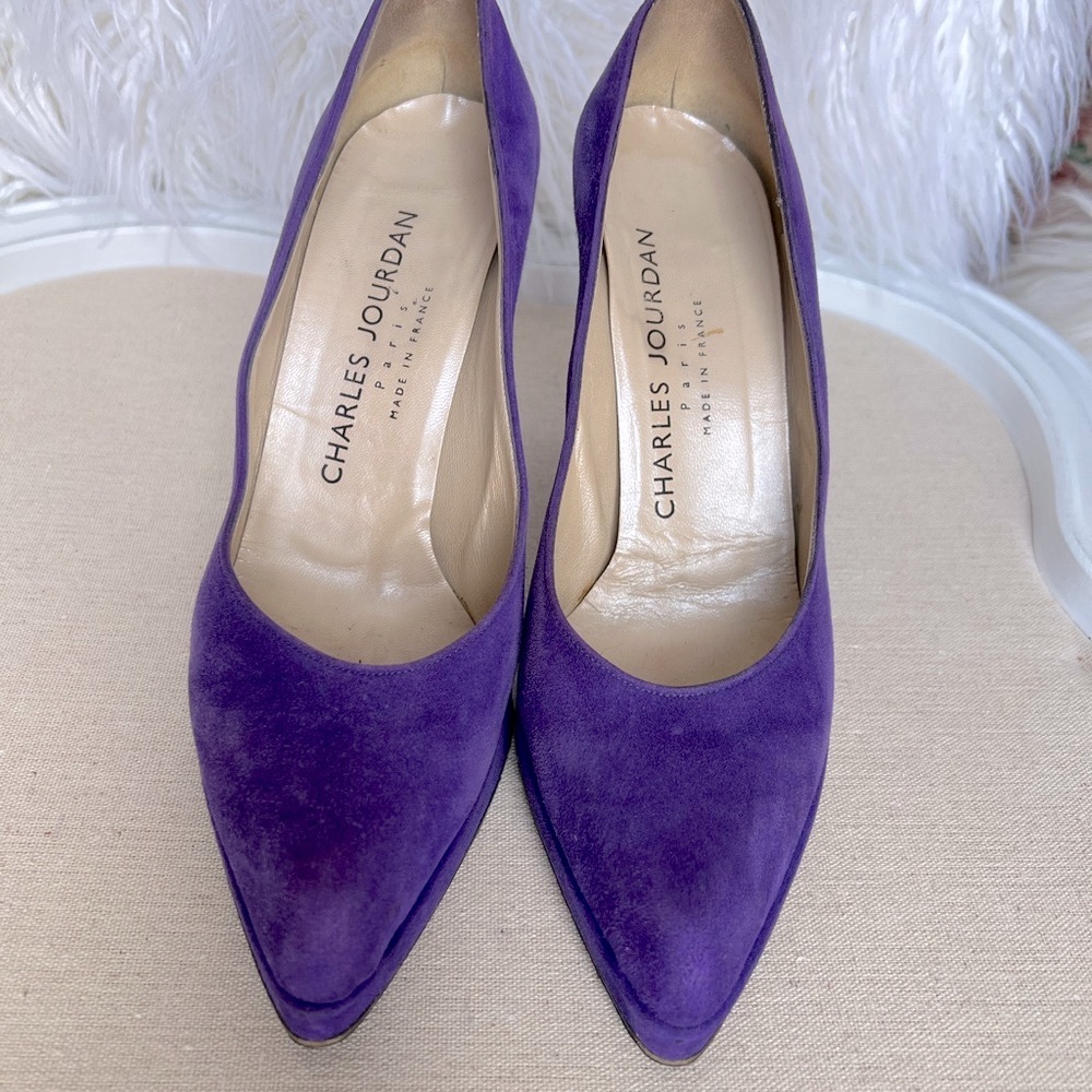 French Purple Heels - image 4